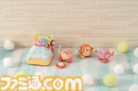 『星のカービィ』カービィたちのかわいらしい朝の風景を描いた“ハッピーモーニング”がガチャフィギュアになって登場。8月中旬より発売