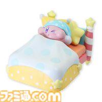 『星のカービィ』カービィたちのかわいらしい朝の風景を描いた“ハッピーモーニング”がガチャフィギュアになって登場。8月中旬より発売
