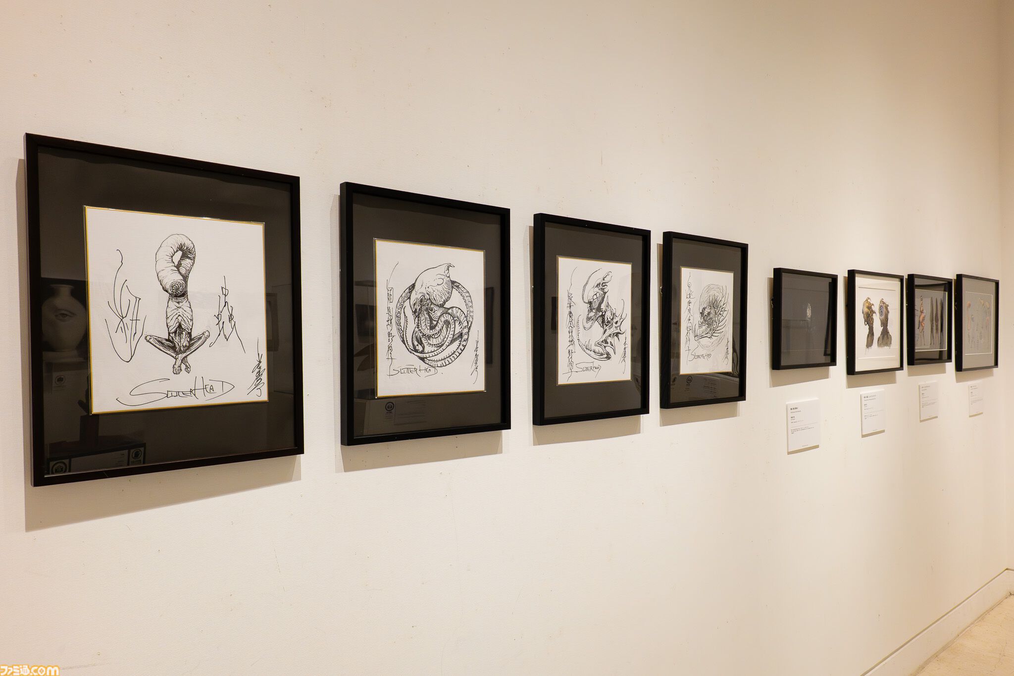 外山氏の次回作もすでに開発中！ 『野狗子』コンセプトアート展リポート。展示の模様や、開発陣へのインタビューもお届け