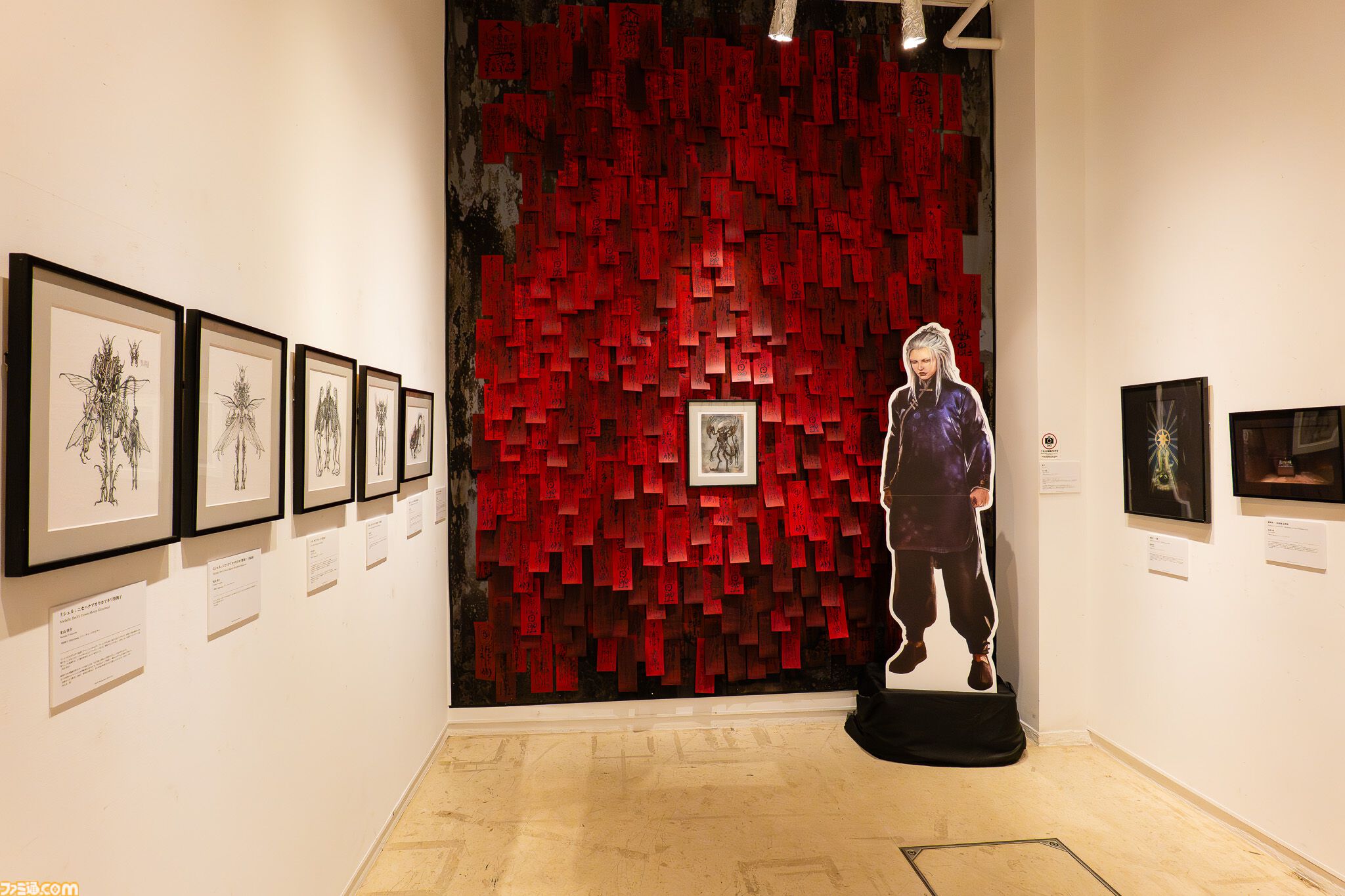 外山氏の次回作もすでに開発中！ 『野狗子』コンセプトアート展リポート。展示の模様や、開発陣へのインタビューもお届け