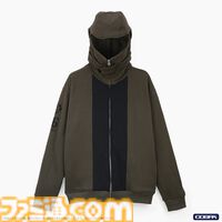 『機動戦士ガンダム』フードを被ってザクIIになれるパーカーが11月発売。ジオンのエンブレムと型式番号もプリント。価格は19,800円[税込]