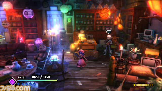 『東⽅紅輝⼼』レミリアと咲夜を操作する3D弾幕アクションRPG、Switch版が9⽉4⽇発売。攻撃・ジャンプ・スキルのみの簡単操作が特徴