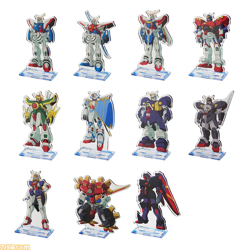 一番くじ 機動武闘伝Gガンダム C賞 描きおろしスタンド 3種コンプ 8枚セット 一番くじ（BANDAI SPIRITS） on X: 