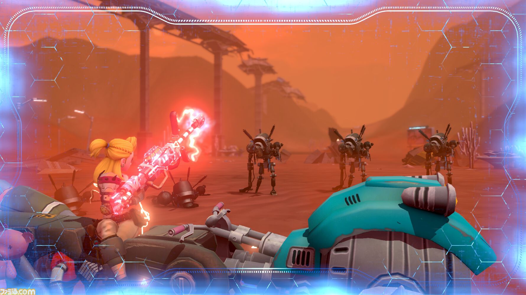 『STARBITES』10月16日に発売。砂の星でメカを駆る少女たちを描くディストピアRPG。自分好みにメカをカスタマイズし、宇宙戦争の謎を解き明かせ