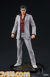 『龍が如く』秋山駿のスタチューフィギュアが11月発売。大金が舞い散るミレニアムタワーの屏風がセガストア特典として付属。桐生フィギュアも再販決定