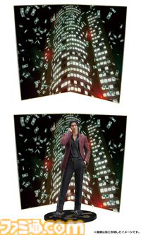 『龍が如く』秋山駿のスタチューフィギュアが11月発売。大金が舞い散るミレニアムタワーの屏風がセガストア特典として付属。桐生フィギュアも再販決定