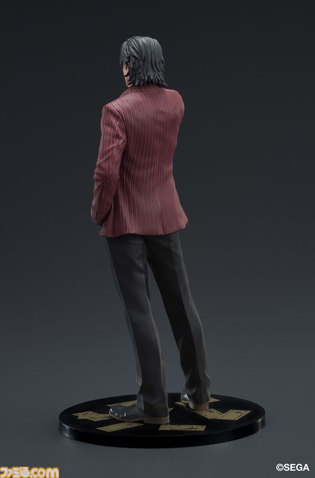 『龍が如く』秋山駿のスタチューフィギュアが11月発売。大金が舞い散るミレニアムタワーの屏風がセガストア特典として付属。桐生フィギュアも再販決定