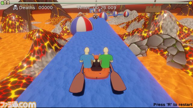 『パドルパドルパドる』最高にギスりそうな友情崩壊イライラボートアクションが7月25日発売。苦行僧向けRTAタイマーも搭載