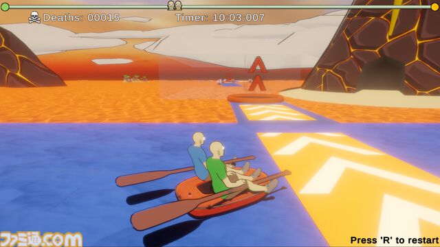 『パドルパドルパドる』最高にギスりそうな友情崩壊イライラボートアクションが7月25日発売。苦行僧向けRTAタイマーも搭載