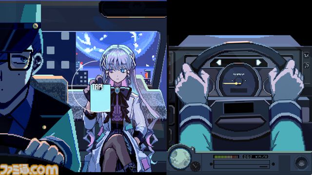 『TIMEMOON』タイムトラベルは“タクシー”で。乗客を過去や未来へ届け、大事件の謎を解くSFアドベンチャー。BitSummit The 13thに最新試遊が出展