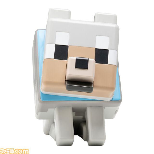 『マイクラ』光るウーパールーパーの目覚まし時計が8月上旬に発売。お金を守るオオカミの貯金箱も11月下旬より登場。ちょこんとした姿がかわいい