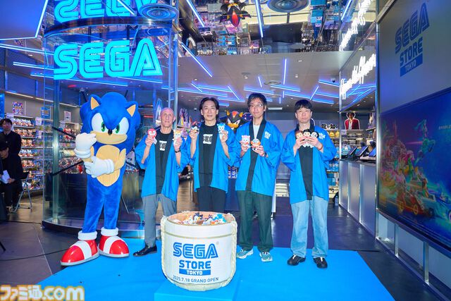 セガ国内初の公式店舗“SEGA STORE TOKYO”が渋谷パルコに本日（7/18）オープン。『ソニック』『龍が如く』『ペルソナ』『ぷよぷよ』などのグッズがずらっと並ぶ