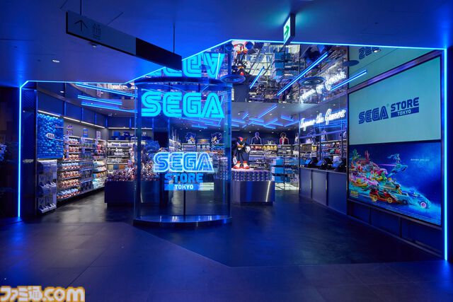 セガ国内初の公式店舗“SEGA STORE TOKYO”が渋谷パルコに本日（7/18）オープン。『ソニック』『龍が如く』『ペルソナ』『ぷよぷよ』などのグッズがずらっと並ぶ