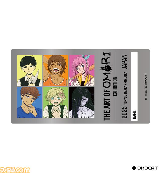 『OMORI』展示会が渋谷モディ・なんばマルイ・博多マルイで開催決定。制作時のコンセプトアートや原画、OMOCATによる描き下ろしアートなどが登場予定