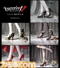 『第五人格』荘園の気品を纏ったパンプスが発表。血の女王や「フラバルー」などの世界観を華麗に再現した5モデルが7月23日17時より予約開始