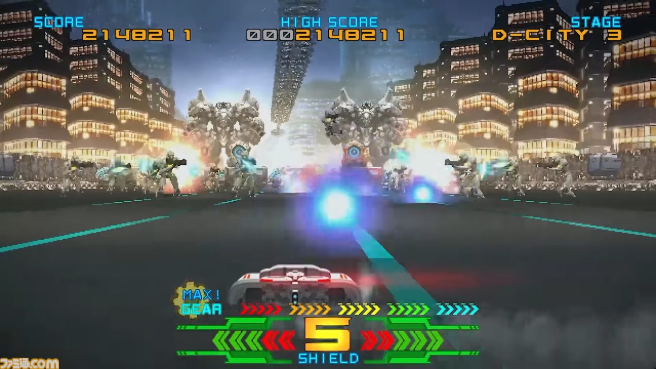 『ナイトストライカーGEAR』襲いかかるピエロ型のAIロボット兵器のインパクトがすごい。疾走感あふれるストーリー＆ゲームプレイ映像が公開