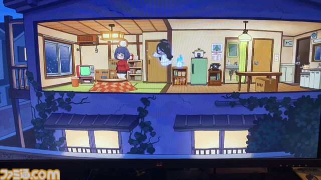 『事故物件だよ！うらみちゃん』片目隠れ萌え袖黒髪ロング少女がムチムチたてセタミニスカOLお姉さんの運命を変える人生介入型見守りゲーム。ちょっと最高すぎるか【BitSummit the 13th】