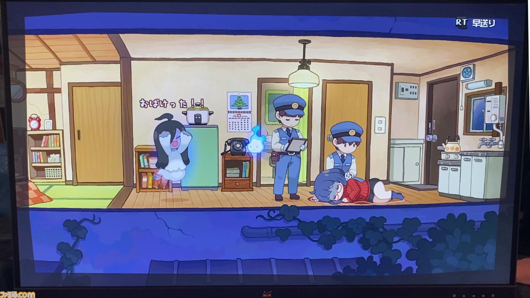 『事故物件だよ！うらみちゃん』片目隠れ萌え袖黒髪ロング少女がムチムチたてセタミニスカOLお姉さんの運命を変える人生介入型見守りゲーム。ちょっと最高すぎるか【BitSummit the 13th】