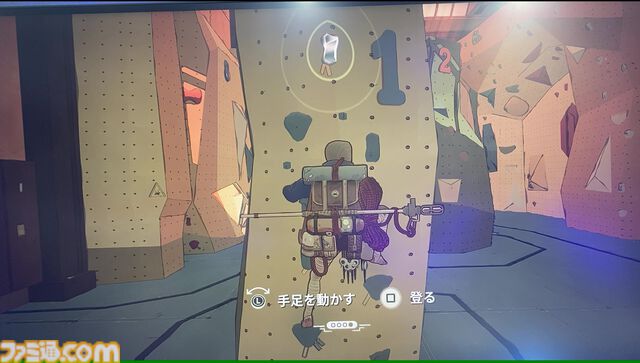 『Cairn』どこをつかむか悩むとすぐに落下＝死が頭をよぎるサバイバルクライミング。リアルさながら、岩をつかむ手と同じようにコントローラーに手汗がにじむ【BitSummit the 13th】