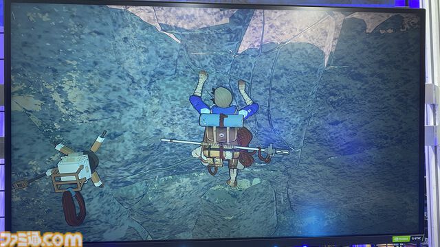 『Cairn』どこをつかむか悩むとすぐに落下＝死が頭をよぎるサバイバルクライミング。リアルさながら、岩をつかむ手と同じようにコントローラーに手汗がにじむ【BitSummit the 13th】