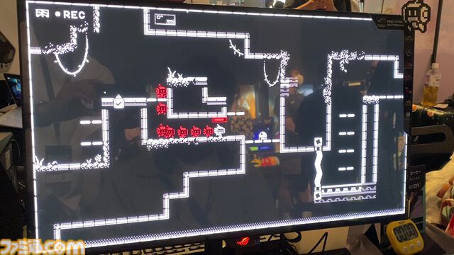 『MotionRec』記録＆再生のムーブでギミック攻略するシンプルなレコードパズルアクション。ユーザーにやさしい丁寧な設計に脱帽【BitSummit the 13th】