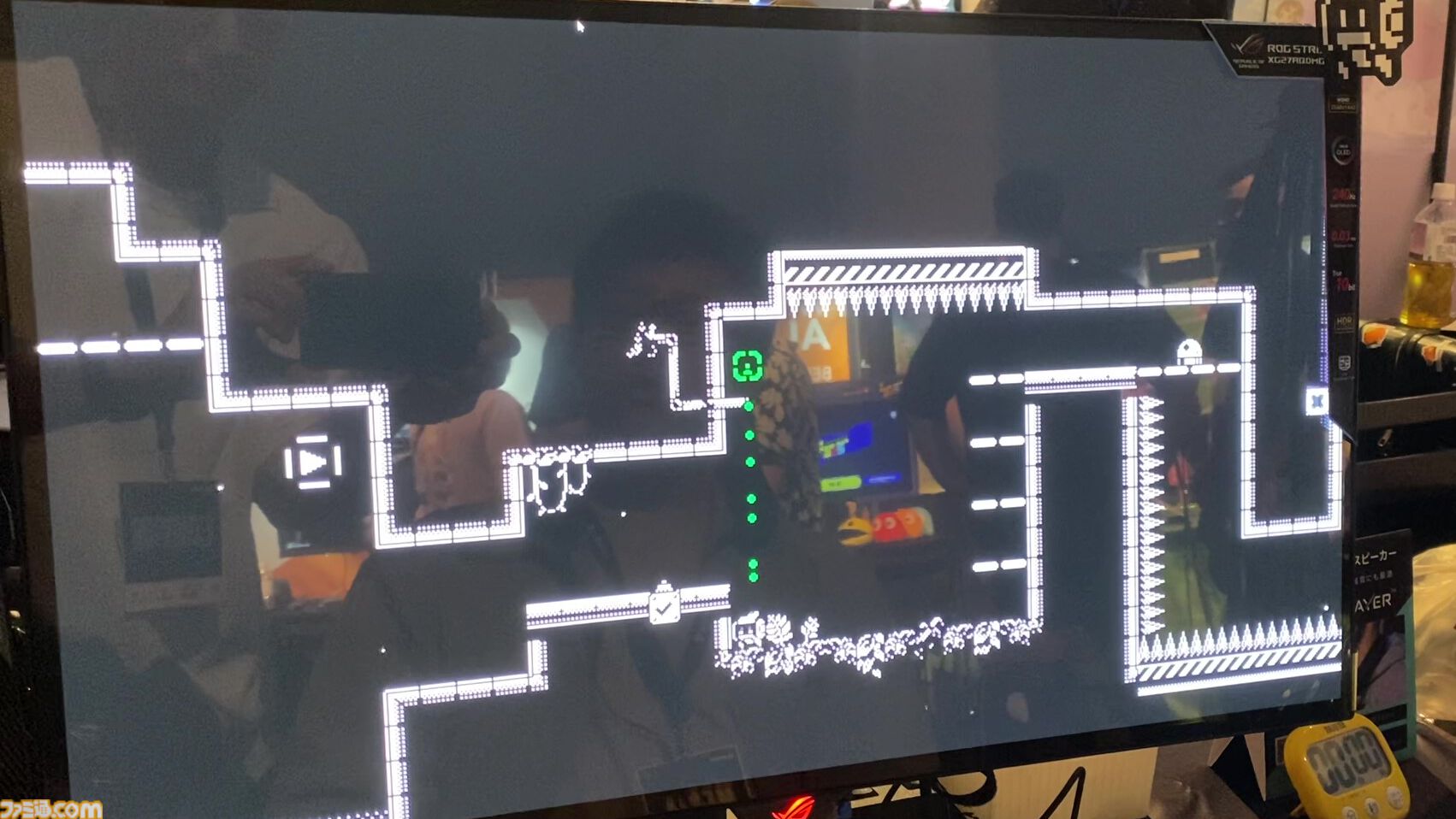 『MotionRec』記録＆再生のムーブでギミック攻略するシンプルなレコードパズルアクション。ユーザーにやさしい丁寧な設計に脱帽【BitSummit the 13th】
