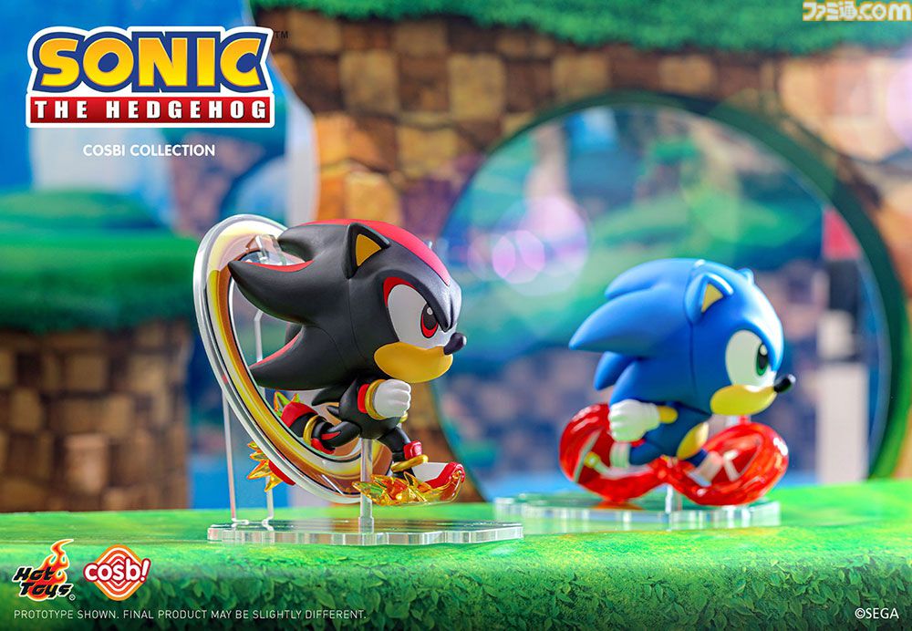 ソニック、テイルス、シャドウたちのデフォルメフィギュアが