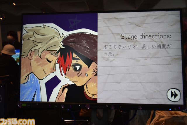 『I Write Games Not Tragedies』ビジュアルノベルとシャウト＆歌ありのリズムゲームが融合。人生の意味を探し求めるひとりの男の物語を描くアドベンチャー【BitSummit the 13th】