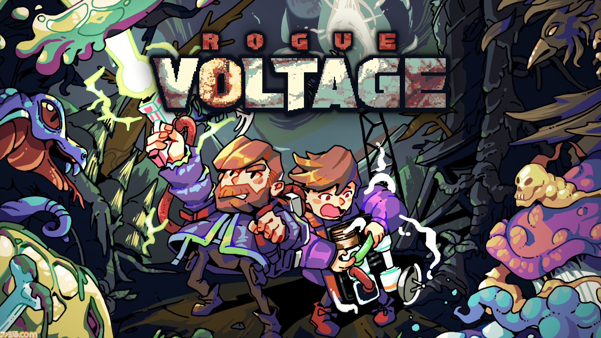 『Rogue Voltage』Steamにて本日（5/10）より配信。機械を配置＆配線していきながらモンスターとバトルをしていくストラテジーゲーム
