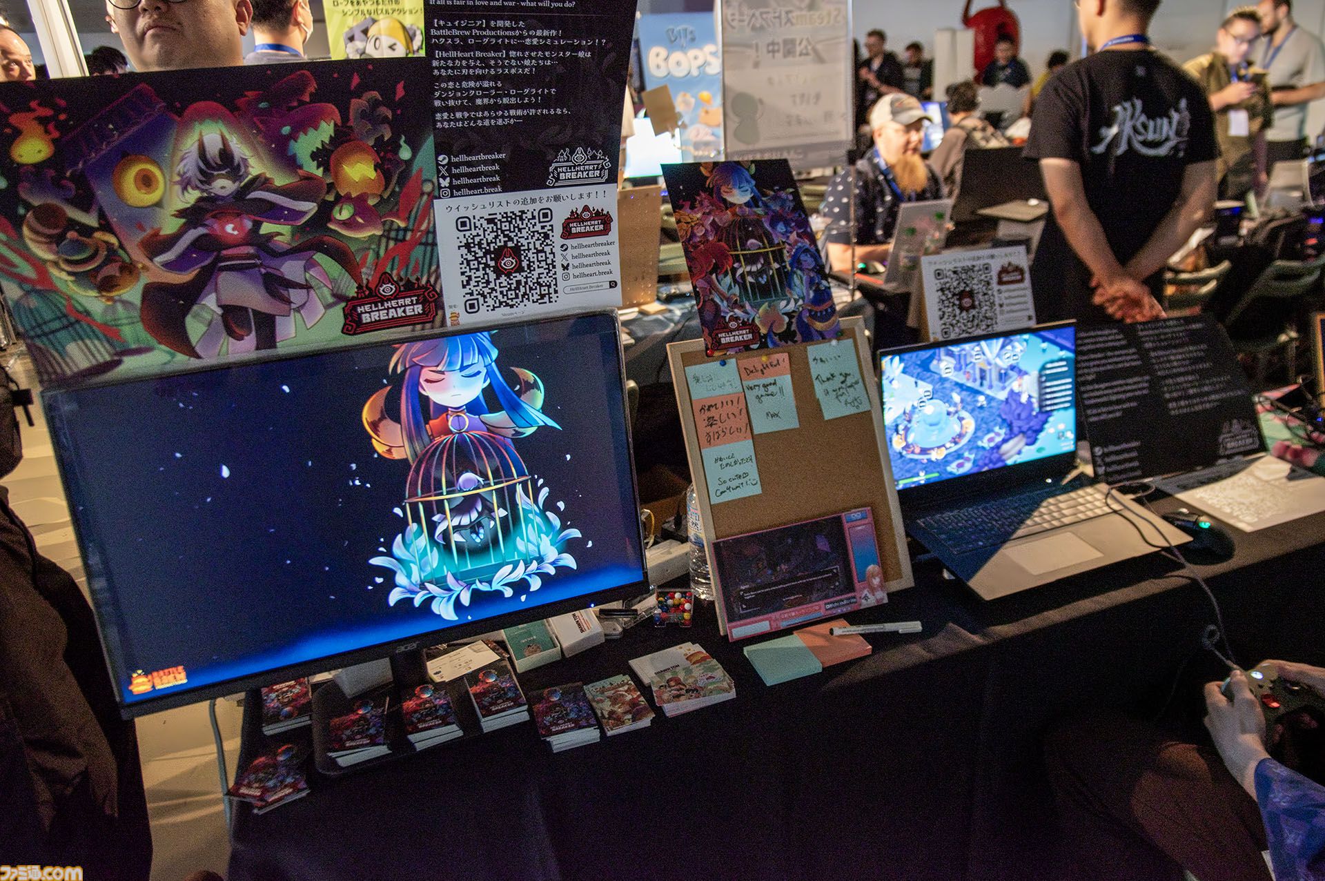 『HellHeart Breaker』結ばれなかった女の子がヤンデレ化して襲い掛かってくる。モンスター娘に恋する恋愛アクションの危険な香り【BitSummit the 13th】