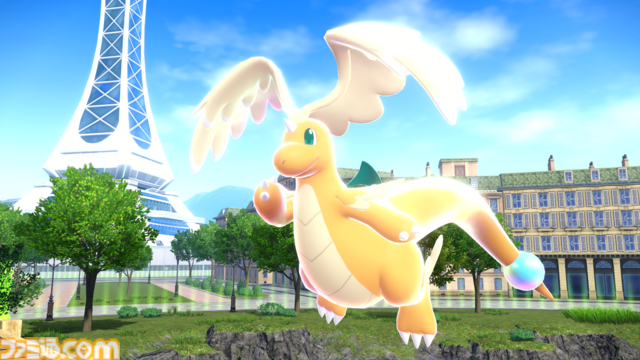 『ポケモンレジェンズZ-A』メガカイリューが公開。新たな登場人物カラスバ、ピュール、デウロや、おなじみマチエールの姿も【ポケモンプレゼンツ】