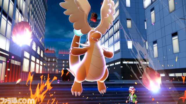 『ポケモンレジェンズZ-A』メガカイリューが公開。新たな登場人物カラスバ、ピュール、デウロや、おなじみマチエールの姿も【ポケモンプレゼンツ】
