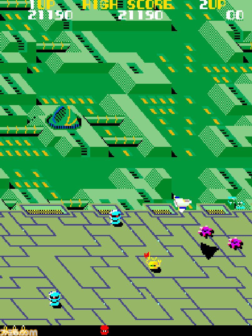 【アケアカ】『スティンガー』7/24にSwitch＆PS4向けに配信決定。1983年にセイブ開発から発売されたシューティングゲーム