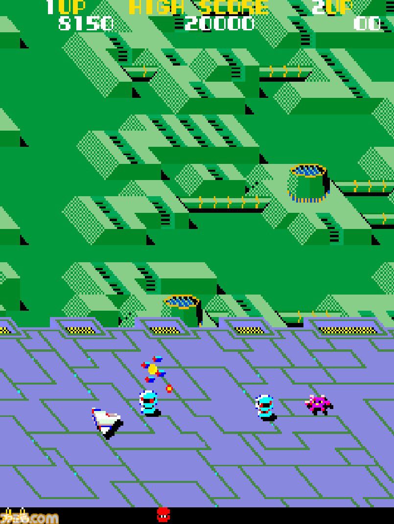 【アケアカ】『スティンガー』7/24にSwitch＆PS4向けに配信決定。1983年にセイブ開発から発売されたシューティングゲーム