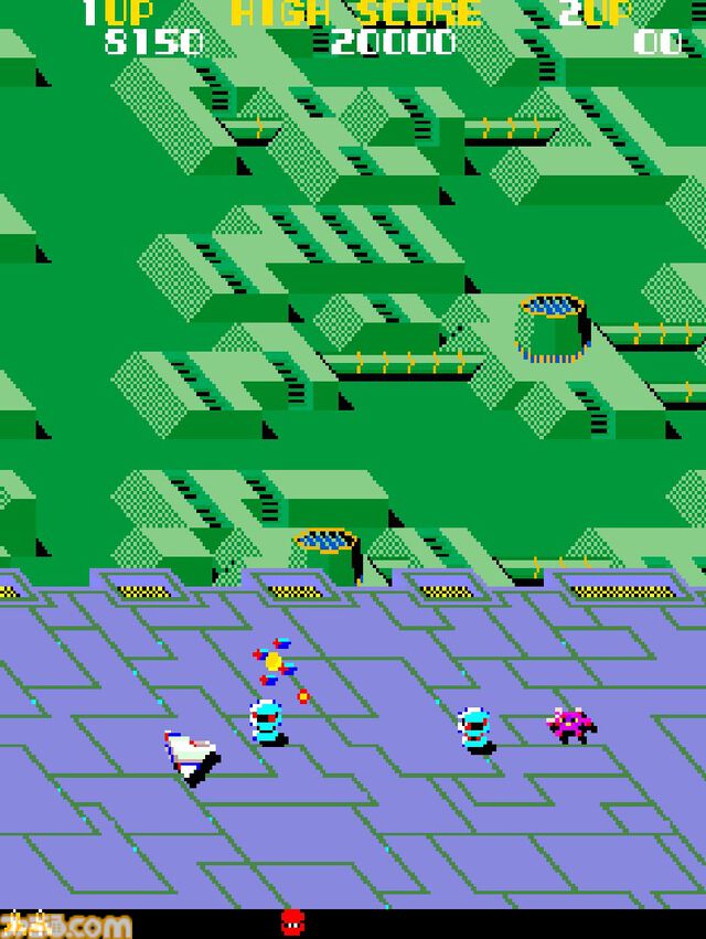 【アケアカ】『スティンガー』7/24にSwitch＆PS4向けに配信決定。1983年にセイブ開発から発売されたシューティングゲーム