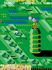 【アケアカ】『スティンガー』7/24にSwitch＆PS4向けに配信決定。1983年にセイブ開発から発売されたシューティングゲーム