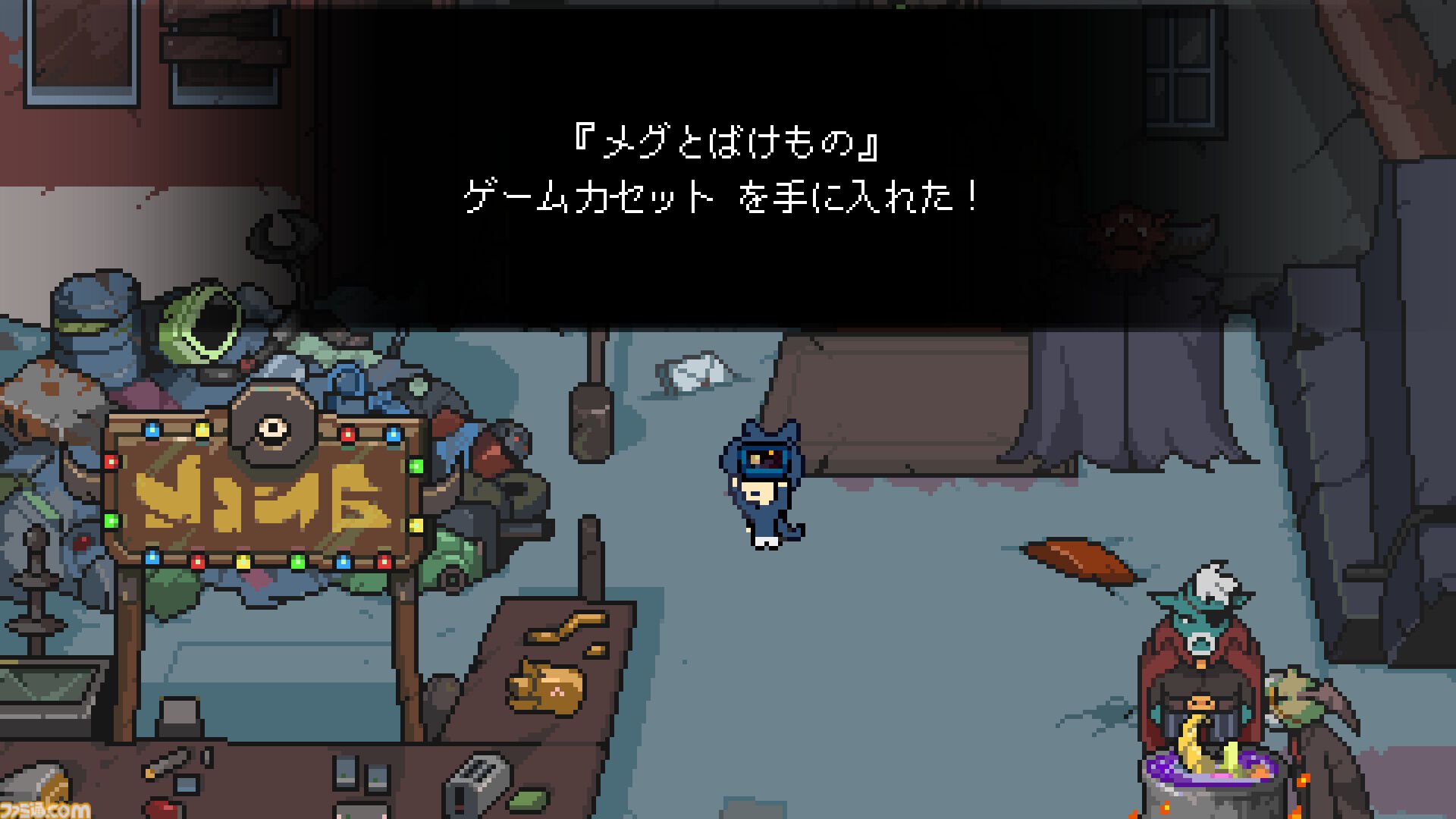 『猫の願いが叶うなら』Odencatワールドを冒険する短編アドベンチャーゲーム。コレクション要素などを追加したSteam版が8月6日に無料配信