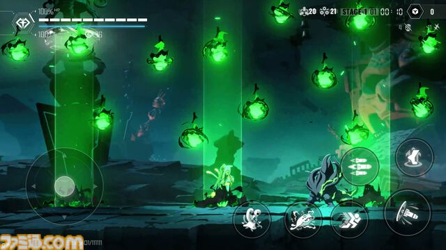 『ブレイブルー エントロピーエフェクト』モバイル版が本日（7/23）基本プレイ無料でリリース。スキルを組み合わせて継承していくローグライクアクション