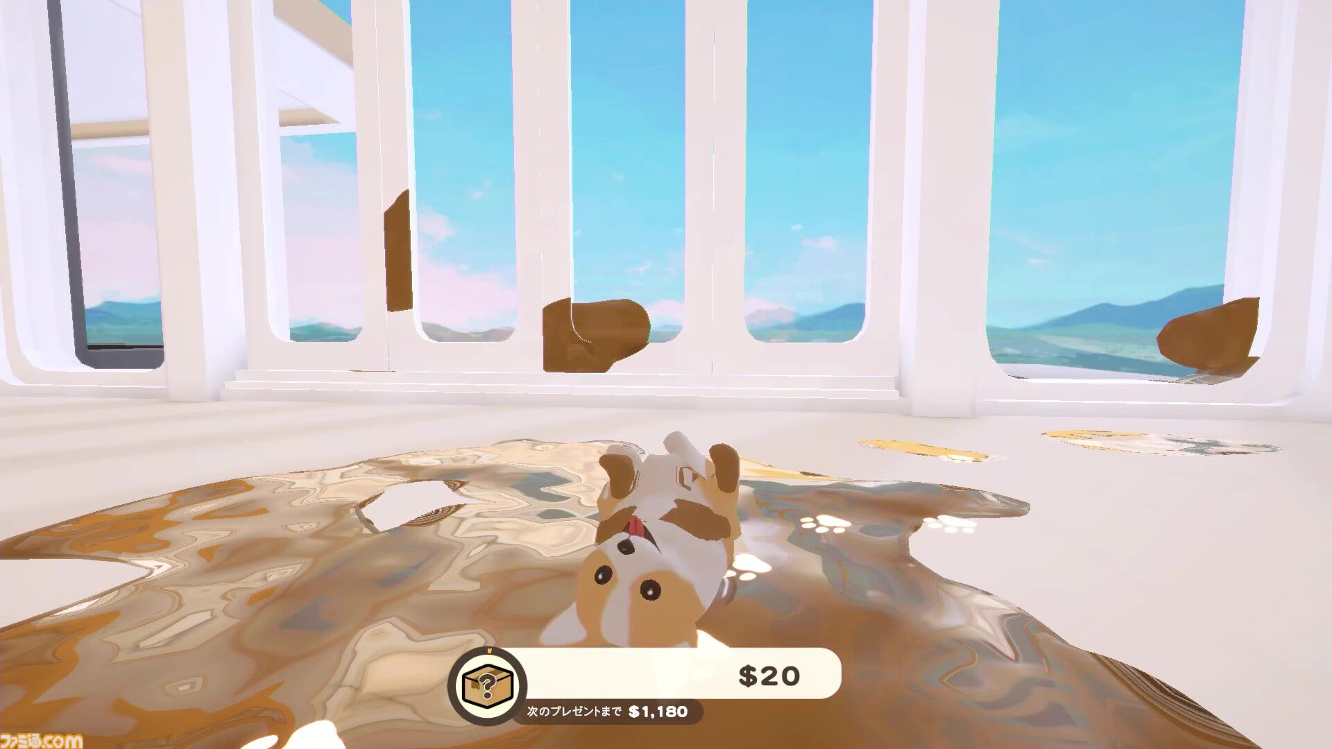 DORONKO WANKO』かわいいわんこが家中を泥まみれにするアクションの