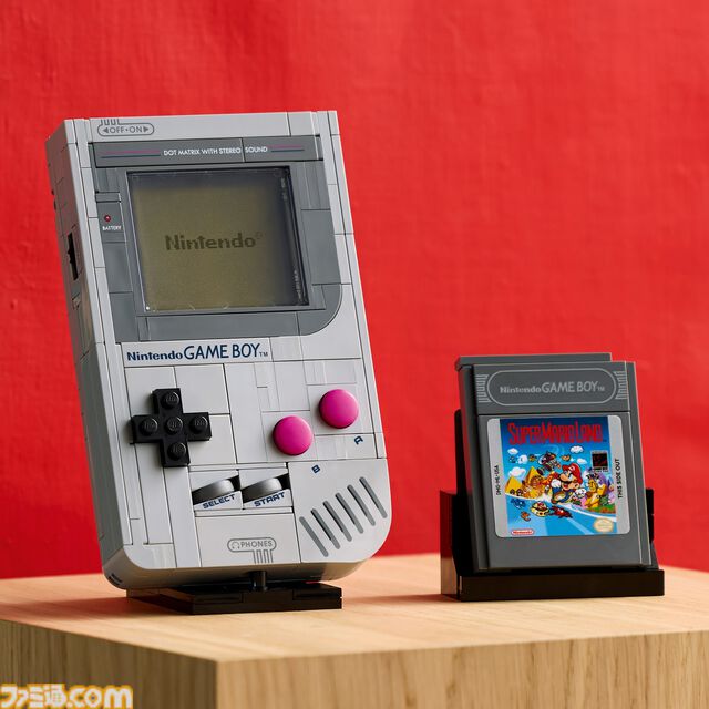 初代ゲームボーイを実物に近いスケールで再現した大人向けレゴが10月1日に発売。7月25日より予約開始、『ゼルダの伝説 夢をみる島』『スーパーマリオランド』も付属