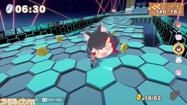 『ホロライブごろごろマウンテン』推しを押し上げる岩おじライクなアクションが本日（7/24）リリース。『お宝マウンテン』との連動特典で“クマリン”が使用可能に