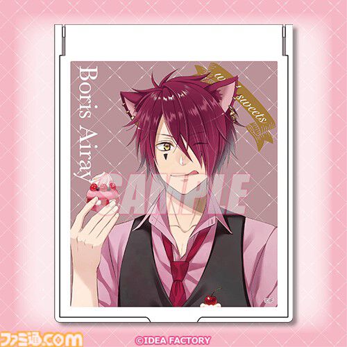 【オトメイト×ビーズログ】描きおろしグラビア企画“with sweets”シリーズのオンラインくじが本日（7/24）発売。アクセスタンドやアクリルブロックなどが当たる！
