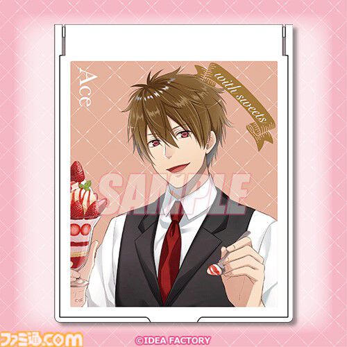 【オトメイト×ビーズログ】描きおろしグラビア企画“with sweets”シリーズのオンラインくじが本日（7/24）発売。アクセスタンドやアクリルブロックなどが当たる！