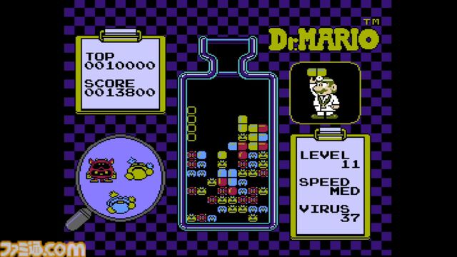 『ドクターマリオ』35周年。「ドクターマリオ、たいへんでーす!!」。医者としてウィルスを退治する落ち物パズルゲーム【今日は何の日？】