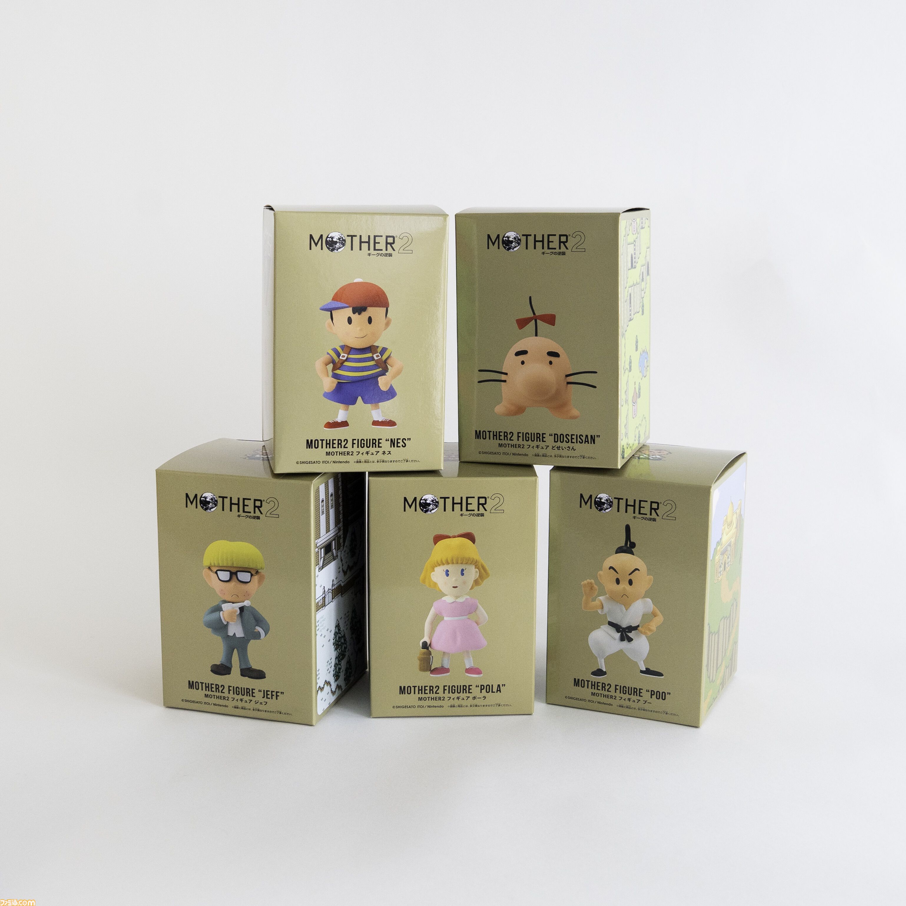 MOTHER2』ネスたちの粘土フィギュア再現セットを受注販売