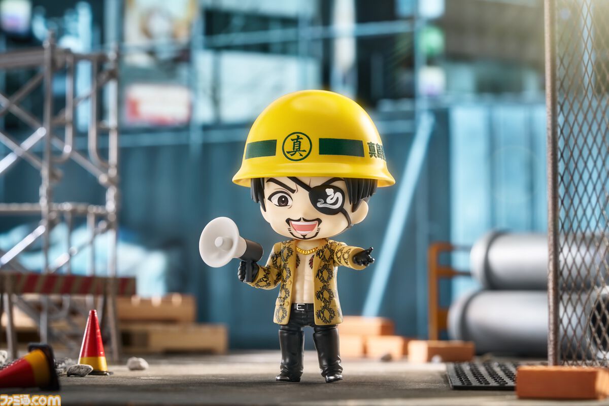 龍が如く』真島吾朗ねんどろいどが12月発売。真島建設スタイルで