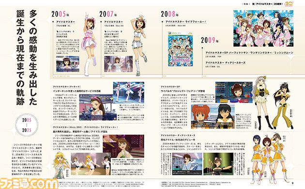 祝『アイマス』20周年！ これまでにリリースされたゲーム＆アプリの振り返りや声優陣の特別対談、中村繪里子さん×今井麻美さん×坂上陽三氏の鼎談などを掲載【先出し週刊ファミ通】