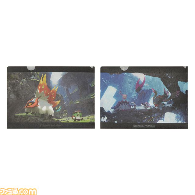 『ポケモン』パラドックスポケモンにフォーカスしたグッズがポケモンセンターに登場。ハバタクカミやテツノイバラなどが描かれた荘厳なメインアートが美しすぎる