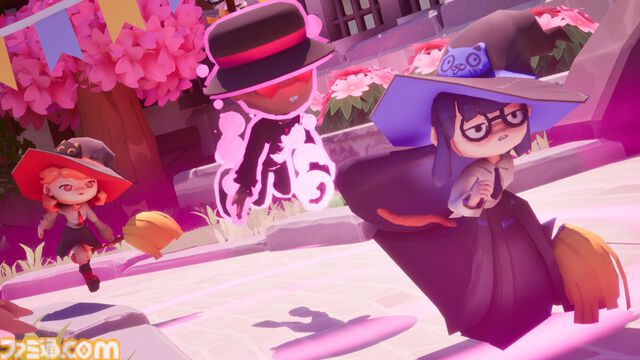 『バッシュフル ～魔女たちの恋戦争～』ほうきでバチボコに殴りあえる魔女っこ3Dアクション。ハードなステージ、画面分割PvPで懐かしさ噛みしめる【BitSummit the 13th】
