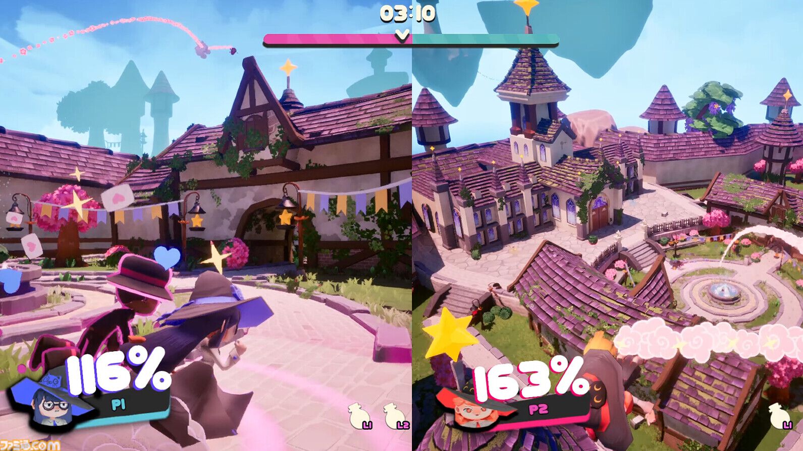 バッシュフル ～魔女たちの恋戦争～』ほうきでバチボコに殴りあう魔女